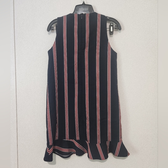 Zara Trafaluc Striped Ruffle Hem Dress - Picture 4 of 7
